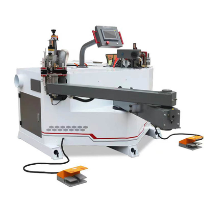 Melamine Plywood Curve Chế biến gỗ Edge Bander 6KW Rocker Arm Hướng dẫn sử dụng 400W