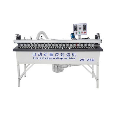 Máy dán cạnh 45 độ 7000r / phút Con lăn áp lực 8 chiếc và băng 1.2mm